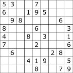 Sudoku   Wikipedia   Free Printable Sudoku Puzzles