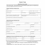 Summer Camp Registration Form Template | Listmachinepro For Free   Free Printable Summer Camp Registration Forms