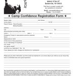Summer Camp Sign Up Sheet Template   Free Printable Summer Camp Registration Forms