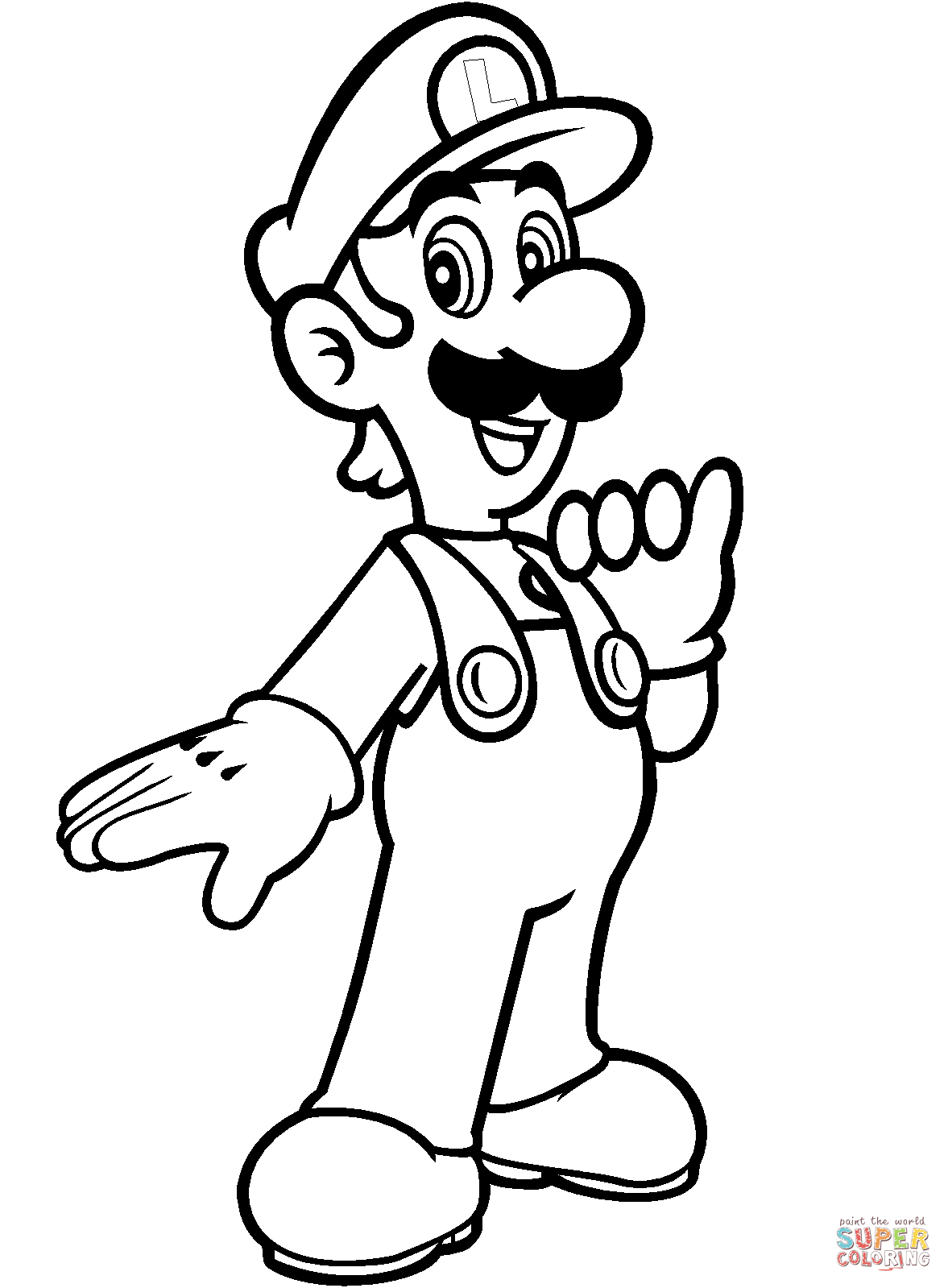 Super Mario Bros. Coloring Pages | Free Coloring Pages - Mario Coloring Pages Free Printable