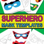 Superhero Mask Template   Itsy Bitsy Fun   Free Printable Superhero Masks