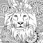 Swear Words Coloring Pages   Lezincnyc   Swear Word Coloring Pages Printable Free