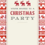 Sweaters Pattern   Free Printable Christmas Invitation Template   Free Printable Christmas Invitations