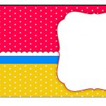 Sweet 16 Red, Light Blue And Yellow: Free Printable Candy Bar Labels   Free Printable Sweet 16 Labels