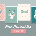 Sweet Baby Wall Decor   Free Printable   Belivindesign   Free Printable Decor