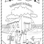 Tabernacle Coloring Pages Free   Funnyhub   Free Printable Pictures Of The Tabernacle