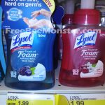 Target: Lysol Touch Of Foam Hand Soap Only $1.49 (Reg. $3.49   Lysol Hands Free Soap Dispenser Printable Coupon