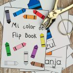 Teach Colors To Kids In Spanish Flip Book | Language: Spanish   Free Printable Spanish Books