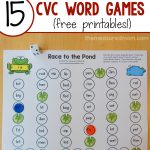 Teach Cvc Words With 15 Free Games | Saba's Homeschooling | Cvc   Free Printable Word Family Games