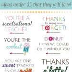 Teacher Appreciation Printables   Gifts Under $5!   Fun Cheap Or Free   Free Printable Teacher Appreciation Cards To Color