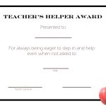 Teacher School Printable Student Awards   Free Printable Certificates For Teachers