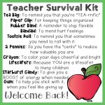 Teacher Survival Kit | Education | Pinterest | Teacher Survival Kits   Teacher Survival Kit Free Printable