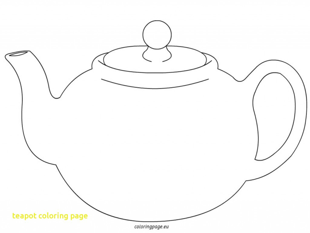 Free Teapot Printable - Free Printable