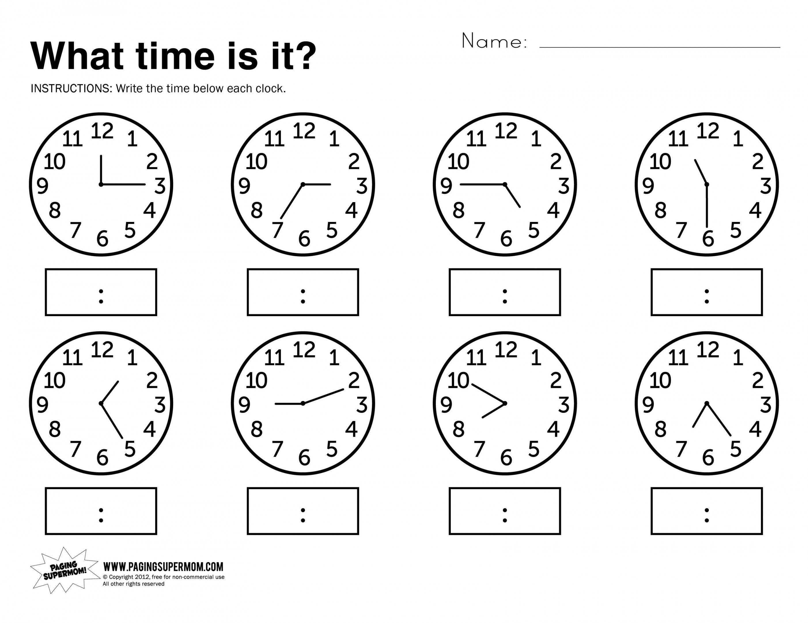 Telling Time Worksheets Grade 3 | Lostranquillos - Free Printable Time Worksheets For Grade 3