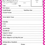 Template For Baby Book | Printable Schedule Template   Free Printable Baby Memory Book