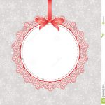 Template Frame Design For Greeting Card Stock Illustration   Free Online Christmas Photo Card Maker Printable