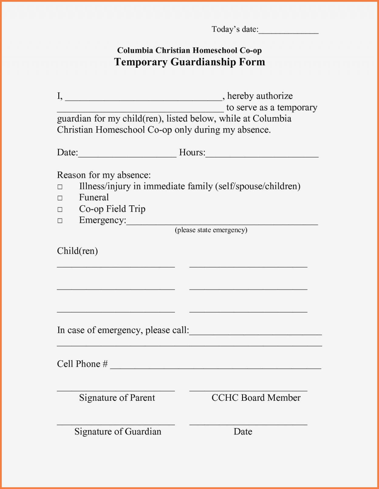 Temporary Child Custody Agreement Form Best Of Custody Agreement - Free Printable Child Custody Forms