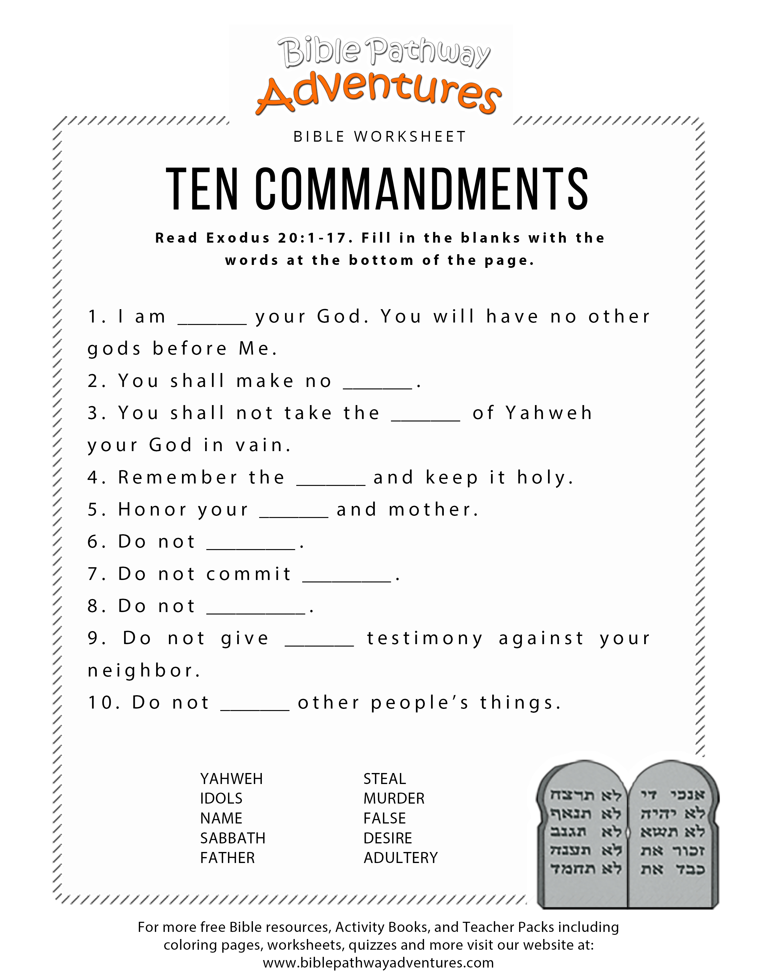 Free Printable Children s Bible Lessons Worksheets Free Printable