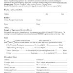 Tenancy Agreement Form 6 Free Templates In Pdf Word Excel Download   Free Printable Room Rental Agreement Forms