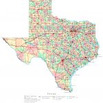 Texas Printable Map   Free Printable State Maps