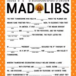 Thanksgiving Mad Libs Printable Game   Happiness Is Homemade   Free Printable Mad Libs For Tweens