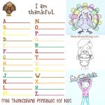 Thanksgiving Printables For Kids   Natural Beach Living   Free Printable Activities For Adults
