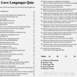 The 5 Love Languages Quiz | Me | Pinterest | Love Languages, Love   Free Printable Compatibility Test For Couples
