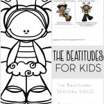 The Beatitudes For Kids Printable Pack | Christian Parenting | Kids   Free Printable Bible Crafts For Preschoolers