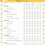 The Best Free Printable Cleaning Checklists | Informative | Pinterest   Free Printable Cleaning Schedule