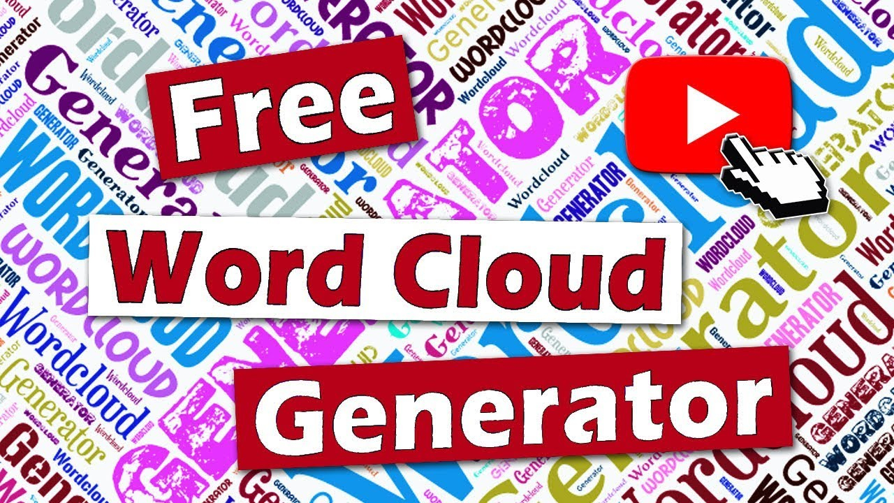 The Best Free Word Cloud Generator - Youtube - Free Printable Word Cloud Generator
