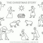 The Christmas Story In Coloring Pages For Preschool   Coloring Home   Free Printable Christmas Story Coloring Pages