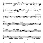 The Entertainerscott Joplin. Sheet Music For Trumpet, Page 1   Free Printable Sheet Music For The Entertainer
