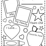 The Frogs And The Flutterbyes: All About Me Free Printable   All About Me Free Printable