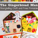 The Gingerbread Man Storytelling Craft And Free Printable   | Kids   Free Printable Gingerbread Man Activities