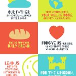 The Lord's Prayer Poster For Kids | Sunday School | Pinterest   Free Printable Preschool Posters
