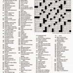 The New York Times Crossword In Gothic: 04.12.15 — Look What Turned Up   New York Times Crossword Printable Free
