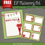 The Polka Dot Posie: Free Printables For Your Christmas Elf   Free Printable Elf Stationery