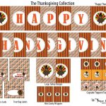 The Sugar Bee Bungalow: {Party Bee} Free Thanksgiving Collection   Free Printable Happy Thanksgiving Banner