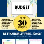 The Ultimate Free Printable 2018 Budget Planner You Need!   Free Printable Financial Planner 2017