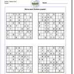 These Printable Sudoku Puzzles Range From Easy To Hard, Including   Free Printable Super Challenger Sudoku