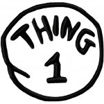 Thing 1 And Thing 2 Printables | Printable Thing 1 And Thing 2 Logo   Thing 1 And Thing 2 Free Printable Template