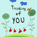 Thinking Of You   Free Love Card | Greetings Island   Free Printable Funny Thinking Of You Cards