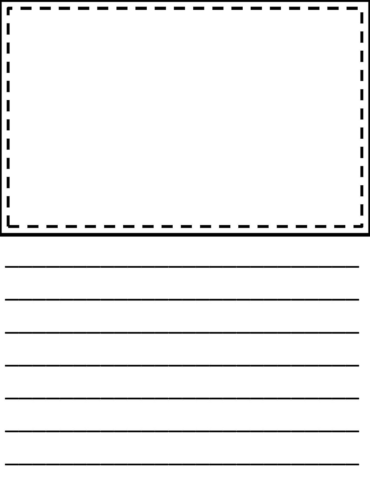 Third Grade Writing Paper | Homeshealth Handwriting Template - Free Printable Handwriting Paper