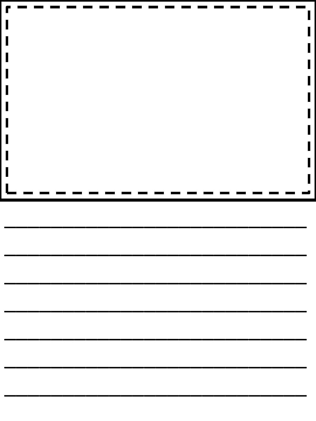 Third Grade Writing Paper | Homeshealth Handwriting Template - Free Printable Writing Paper