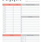 This Free Printable Daily Planner Changes Everything. Finally A Way   Free Cute Printable Planner 2017