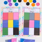 This Fun Free Printable Bingo Colors Game Template For Kids Is The   Free Printable Games For Toddlers