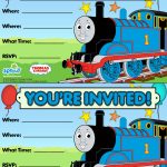 Thomas & Friends Party Invitation: Free | Birthday Party Ideas   Thomas Invitations Printable Free