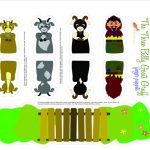 Three Billy Goats Gruff Printable Puppets | Pre K | Pinterest   Three Billy Goats Gruff Masks Printable Free