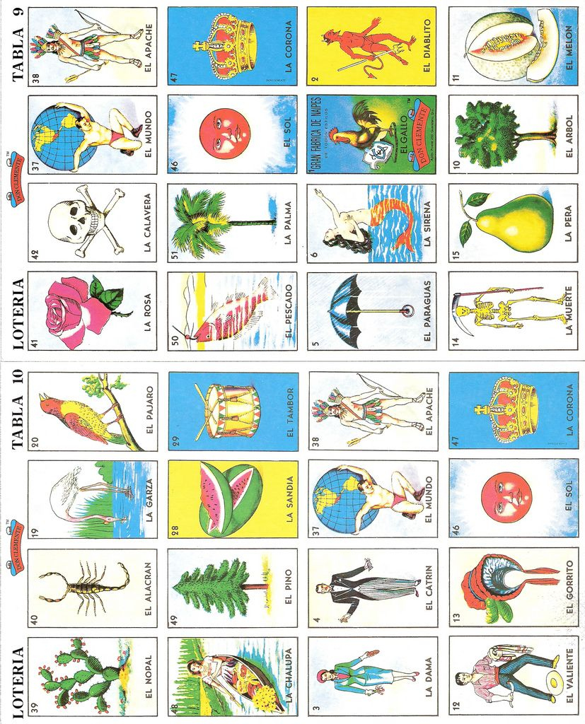 Free Printable Loteria Cards Free Printable