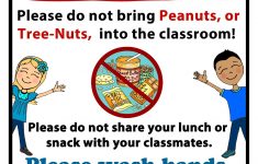 Thriving With Allergies: Food Allergy Alert Daycare/school Handouts – Printable Nut Free Signs